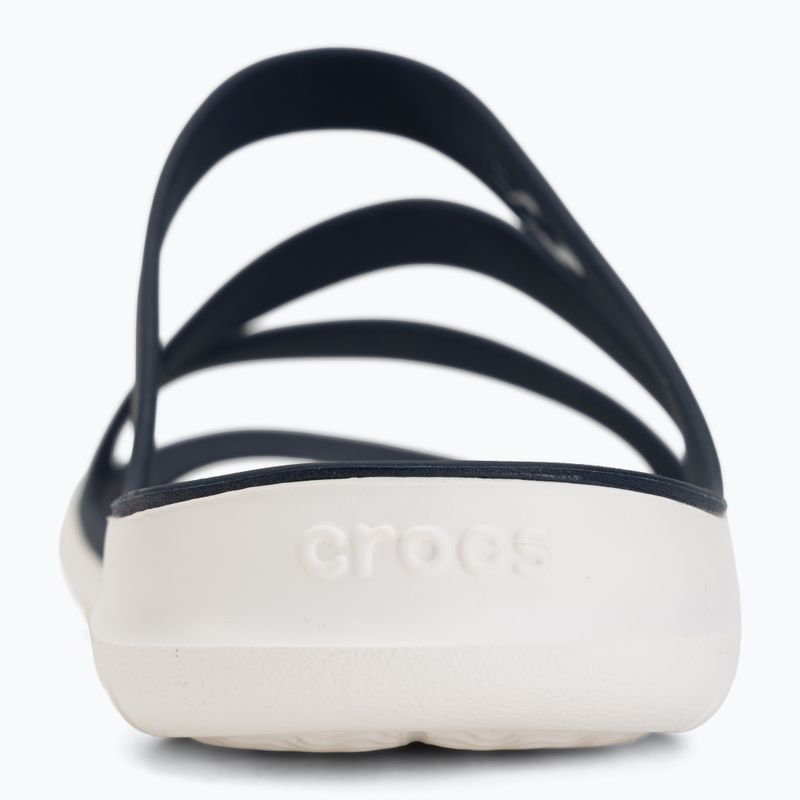 Dámske šľapky Crocs Swiftwater Sandal navy/white 6