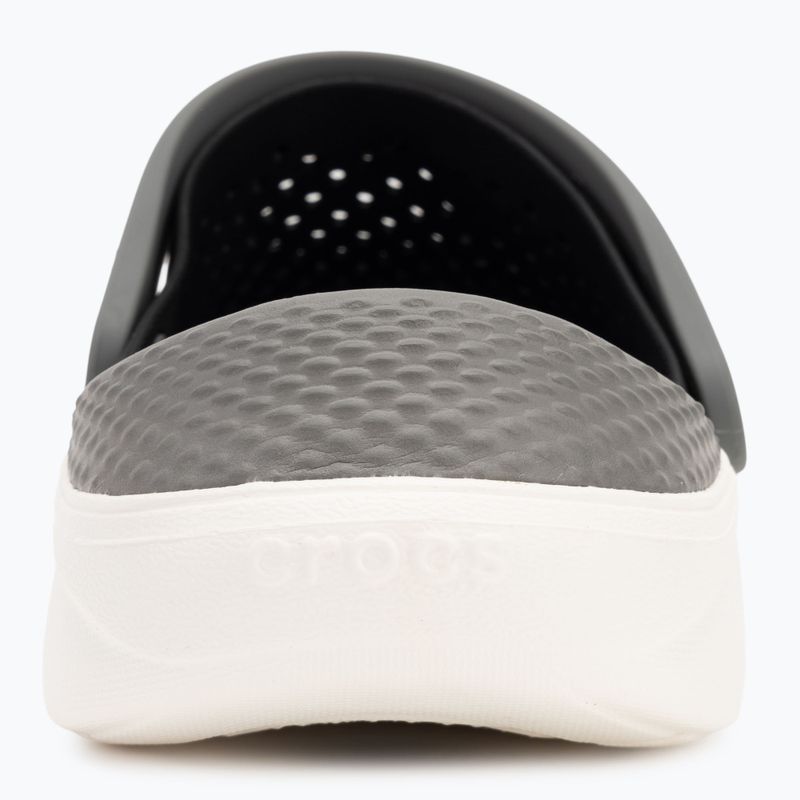 Žabky Crocs LiteRide Clog black/smoke 7