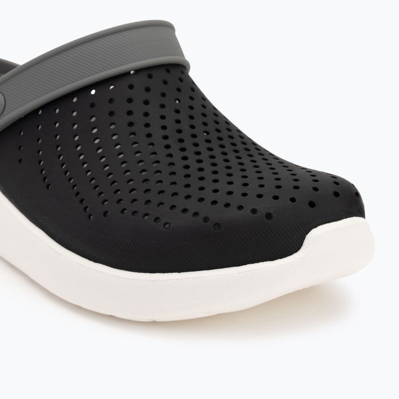 Žabky Crocs LiteRide Clog black/smoke 8