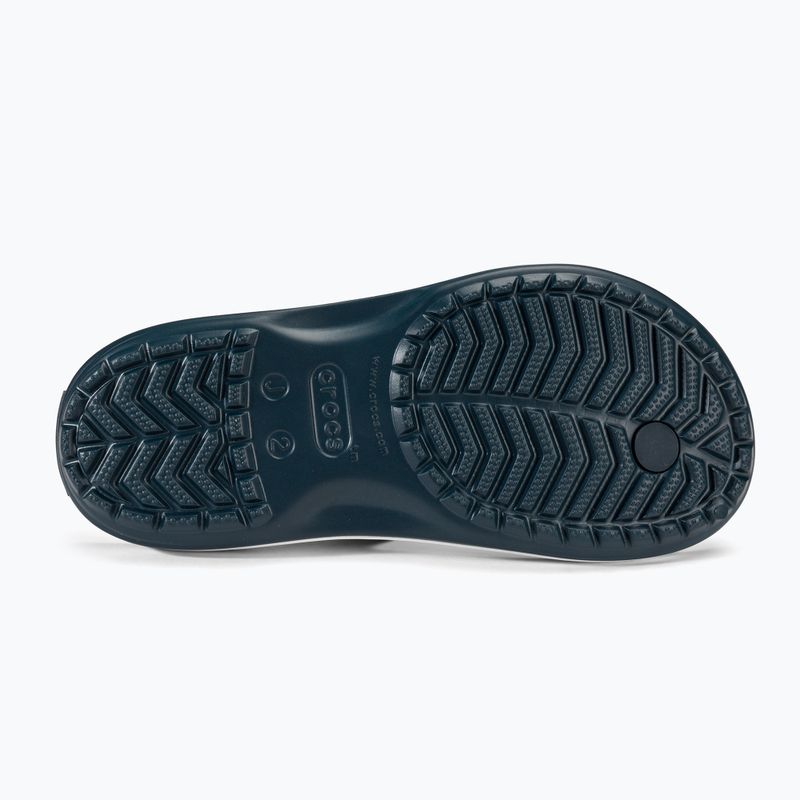 Detské žabky Crocs Crocband Flip navy 4