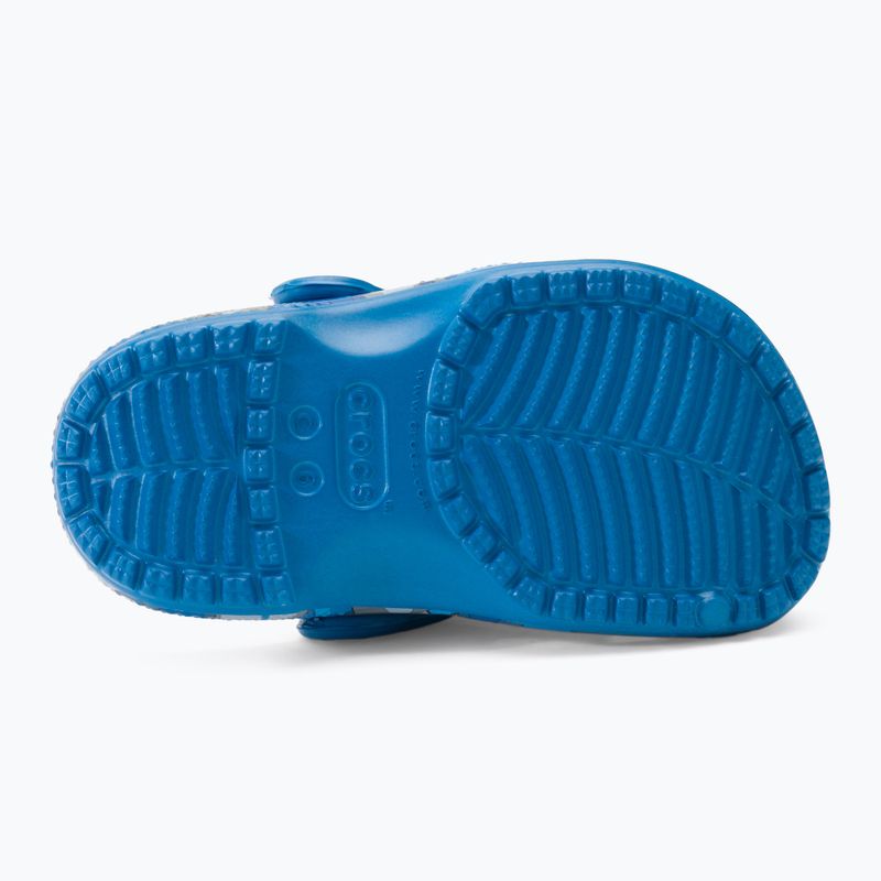 Detské žabky Crocs Classic Shark Clog prep blue 6