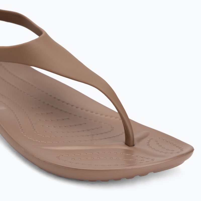 Dámske žabky Crocs Sexi Flip bronze 7