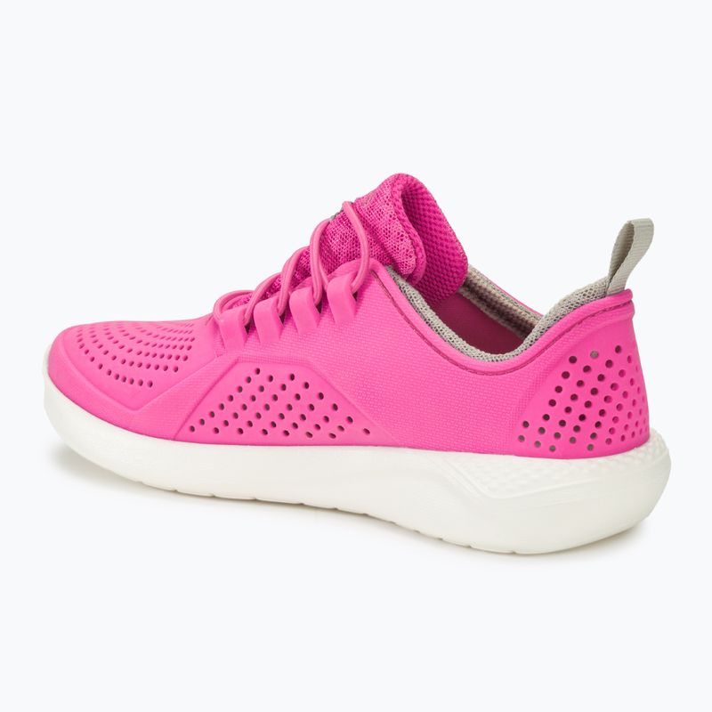 Detská obuv Crocs LiteRide Pacer electric pink/white 3
