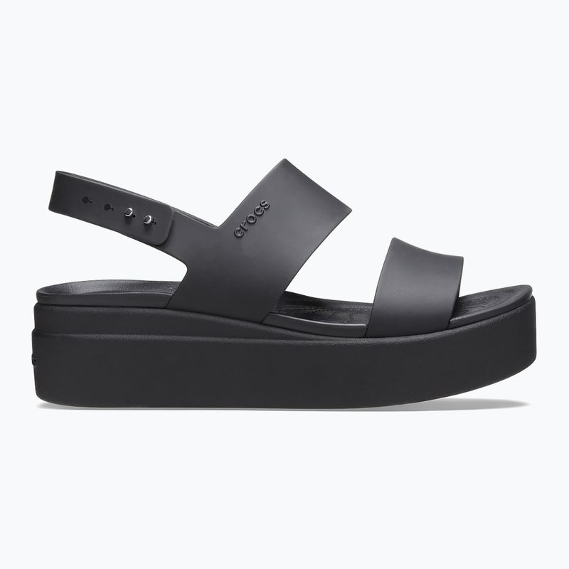 Dámske sandále Crocs Brooklyn Low Wedge black/black 9