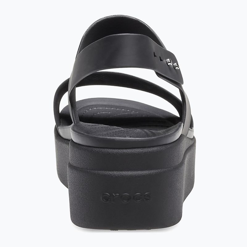 Dámske sandále Crocs Brooklyn Low Wedge black/black 10
