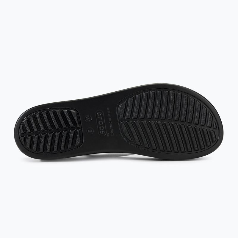Dámske sandále Crocs Brooklyn Low Wedge black/black 4