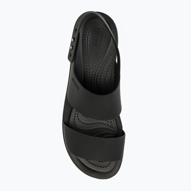 Dámske sandále Crocs Brooklyn Low Wedge black/black 5