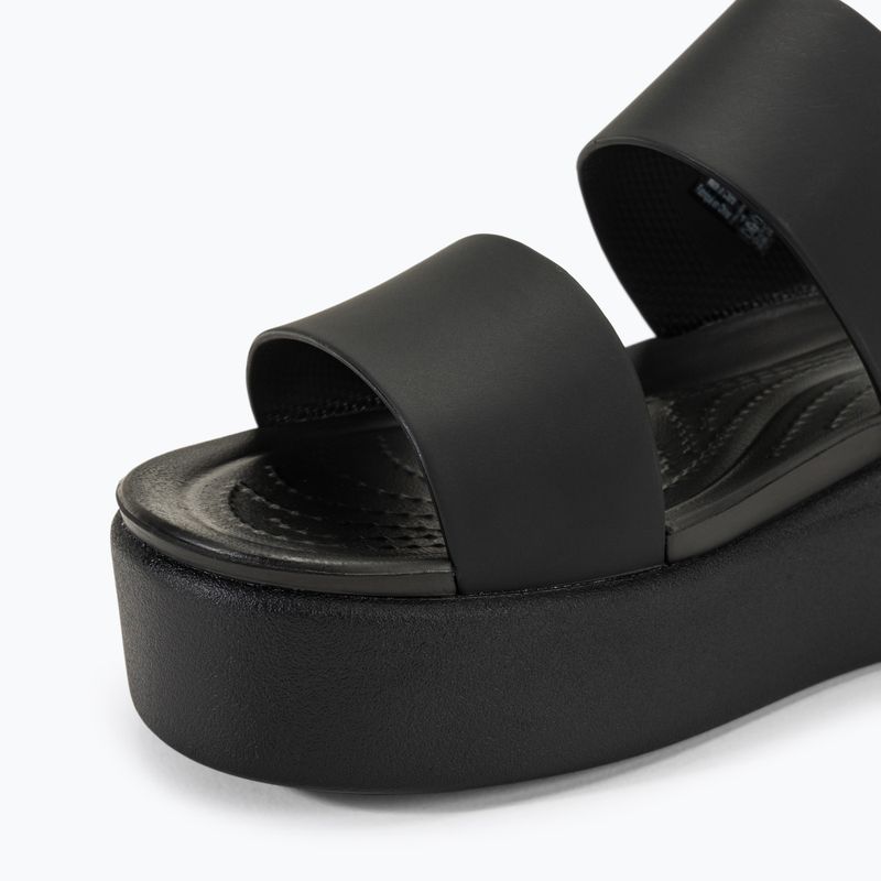 Dámske sandále Crocs Brooklyn Low Wedge black/black 7