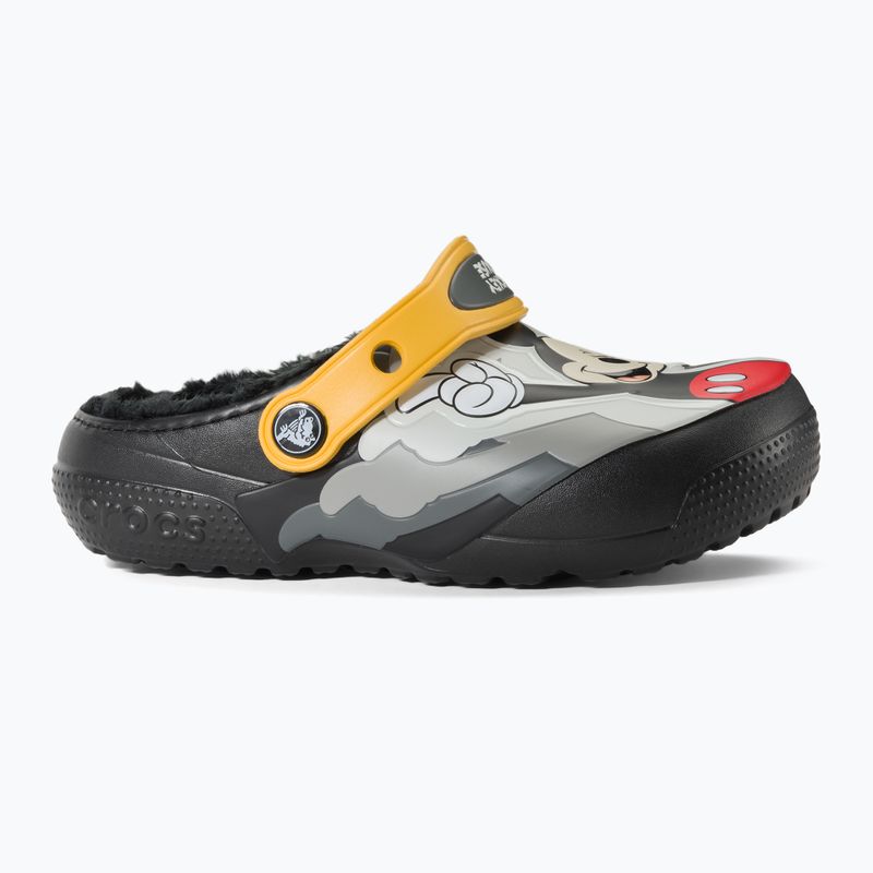 Detské šľapky Crocs Fun Lab Lined Disney Mickey Mouse Clog black 3