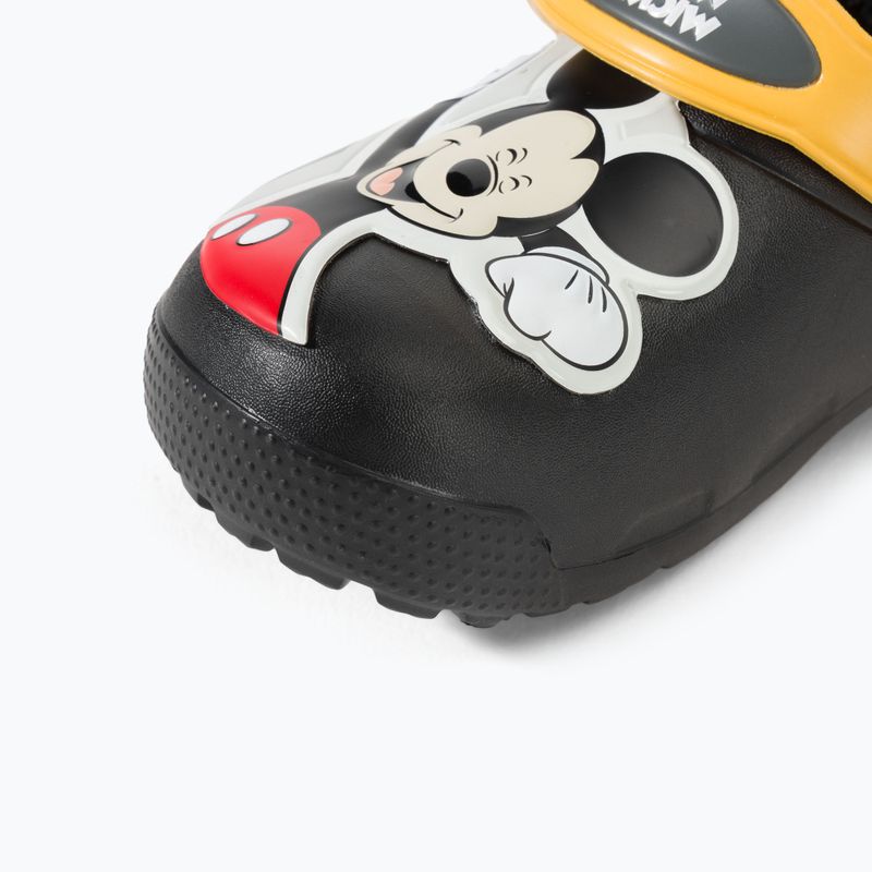 Detské šľapky Crocs Fun Lab Lined Disney Mickey Mouse Clog black 8