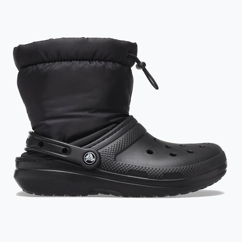 Snehule Crocs Classic Lined Neo Puff Boot black/black 8