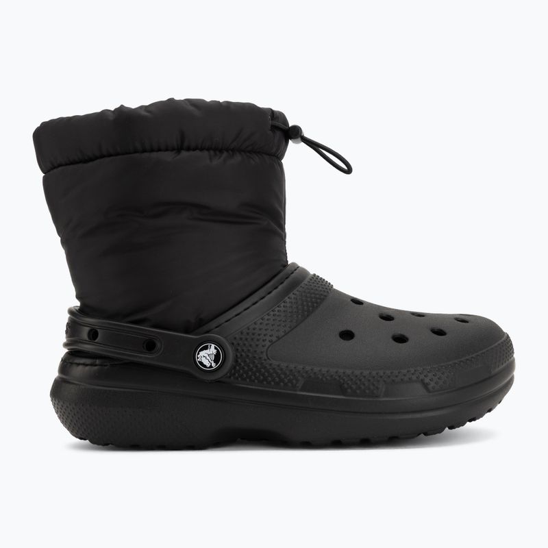 Snehule Crocs Classic Lined Neo Puff Boot black/black 2
