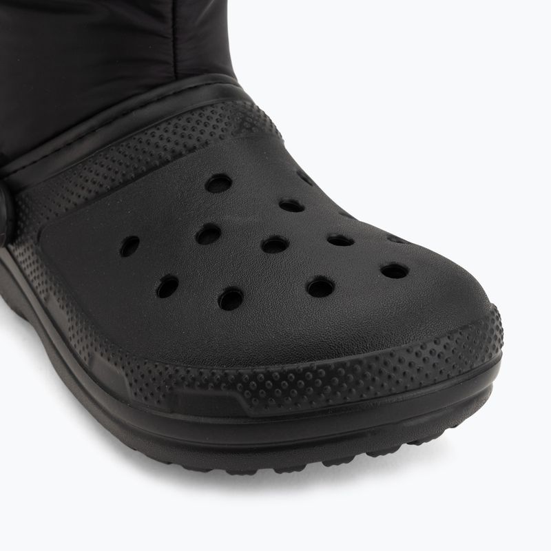 Snehule Crocs Classic Lined Neo Puff Boot black/black 7