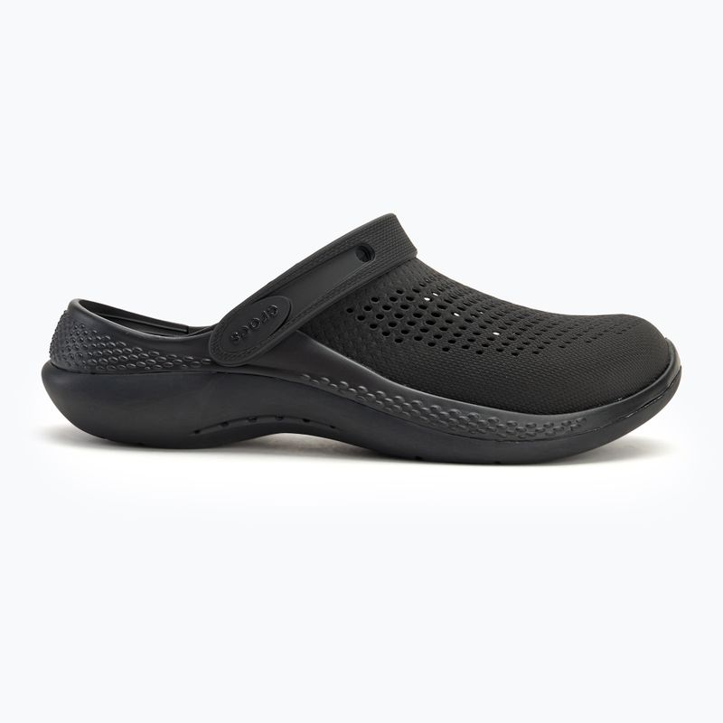 Šľapky Crocs LiteRide 360 Clog black/black 3