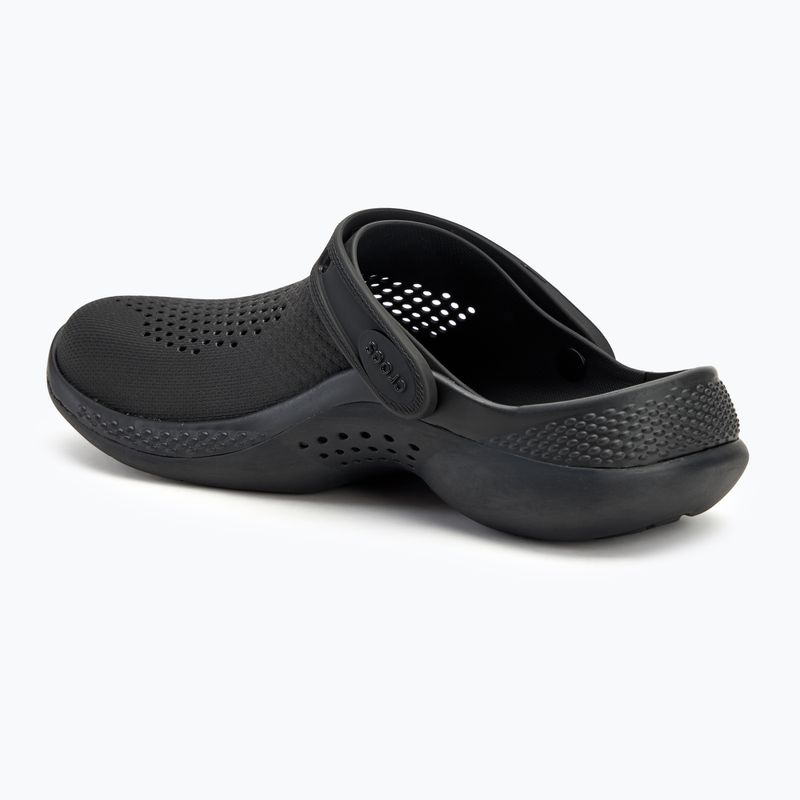 Šľapky Crocs LiteRide 360 Clog black/black 4