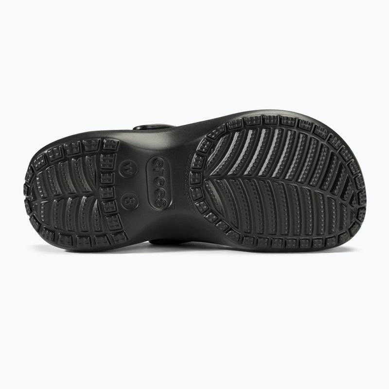 Dámske šľapky Crocs Classic Platform Clog black 5