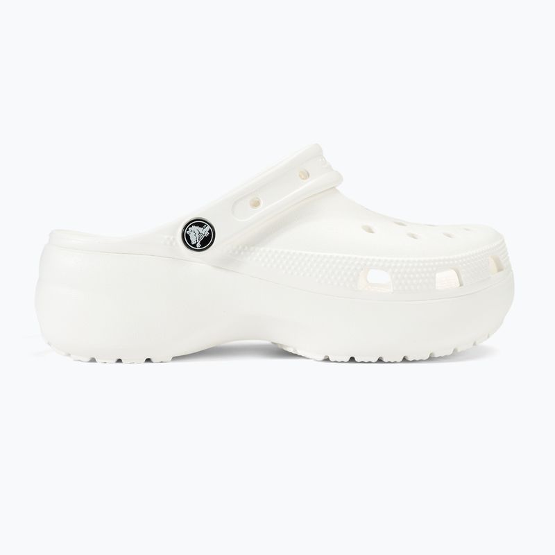 Dámske šľapky Crocs Classic Platform Clog white 3