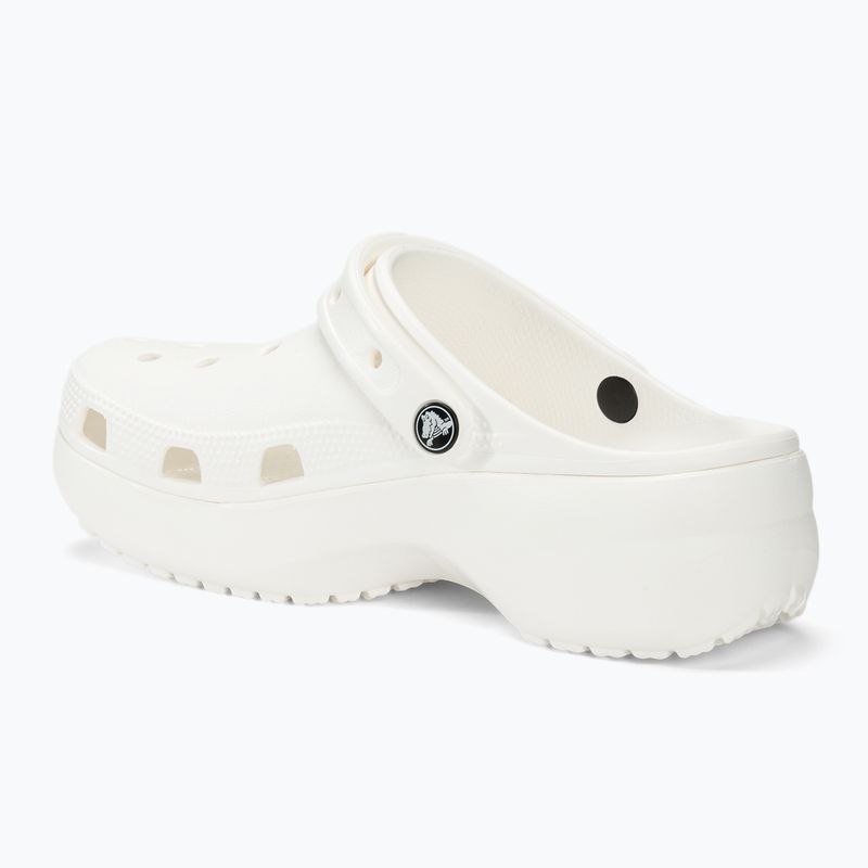 Dámske šľapky Crocs Classic Platform Clog white 4