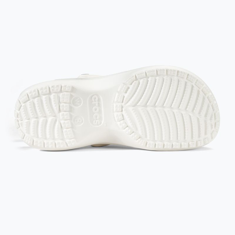 Dámske šľapky Crocs Classic Platform Clog white 5