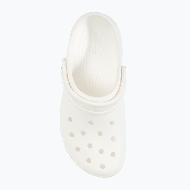 Dámske šľapky Crocs Classic Platform Clog white 6