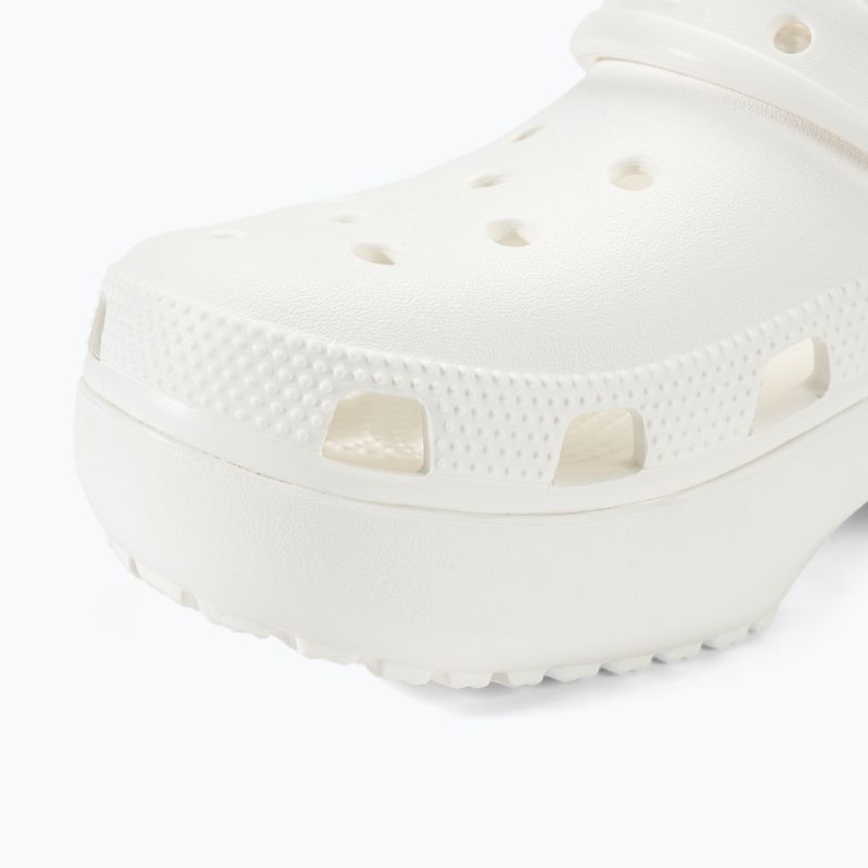 Dámske šľapky Crocs Classic Platform Clog white 8