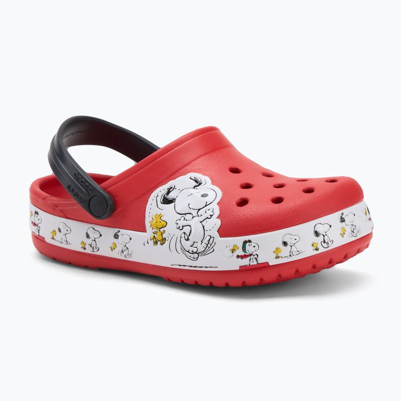 Crocs Fun Lab Snoopy Woodstock Clog Detské žabky s plameňom 2