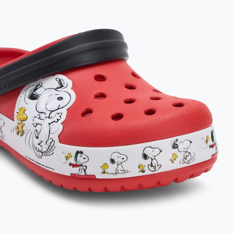 Crocs Fun Lab Snoopy Woodstock Clog Detské žabky s plameňom 8