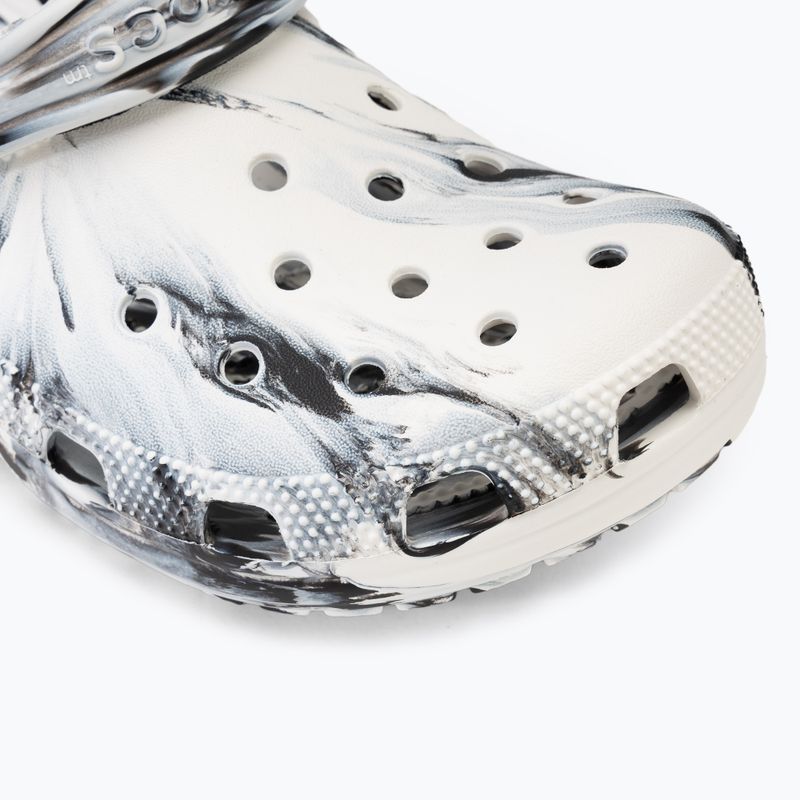 Šľapky Crocs Classic Marbled Clog white/multi 8