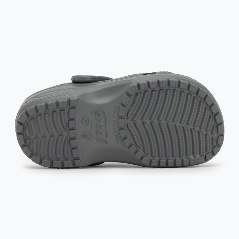 Detské nazúvaky Crocs Classic Clog Toddler slate grey 5