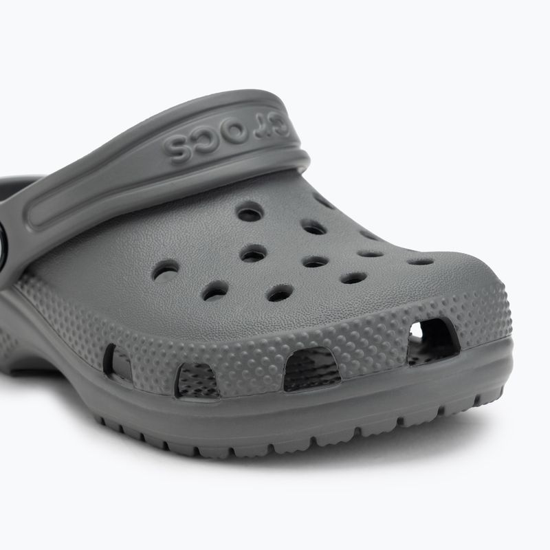 Detské nazúvaky Crocs Classic Clog Toddler slate grey 8