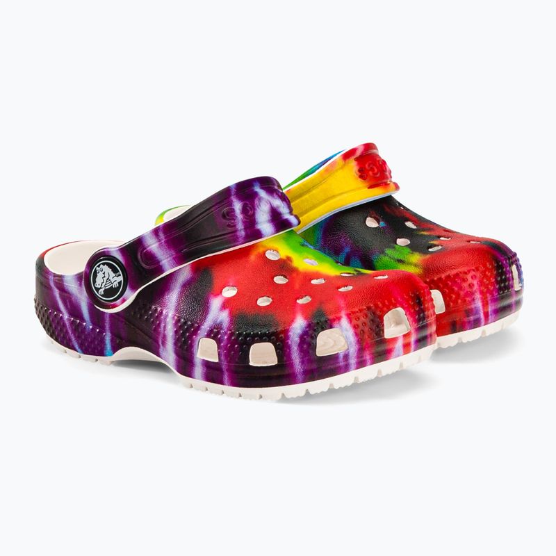 Crocs Classic Tie-Dye Graphic Clog T farebné detské žabky 206994-90H 5