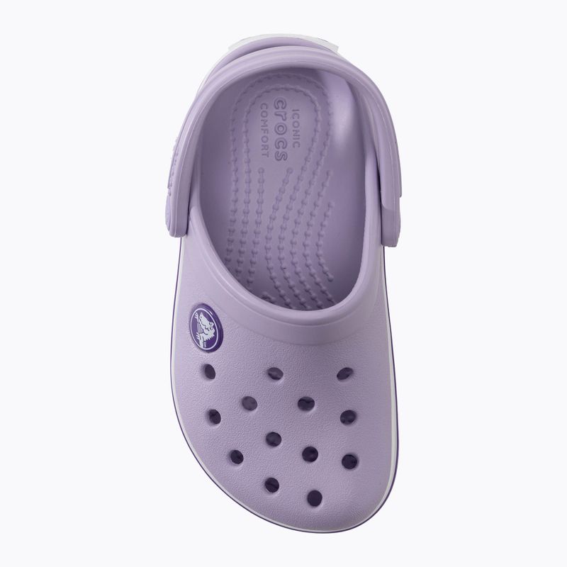 Detské žabky Crocs Crocband Clog levanduľová/neonová 6