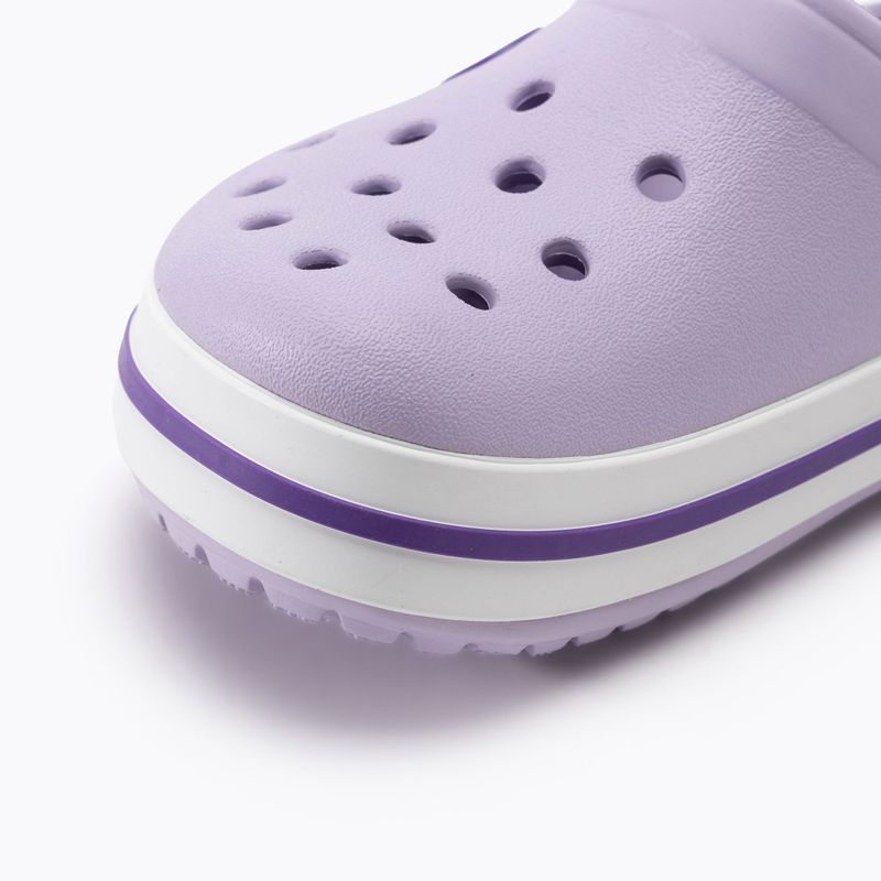 Detské žabky Crocs Crocband Clog levanduľová/neonová 8