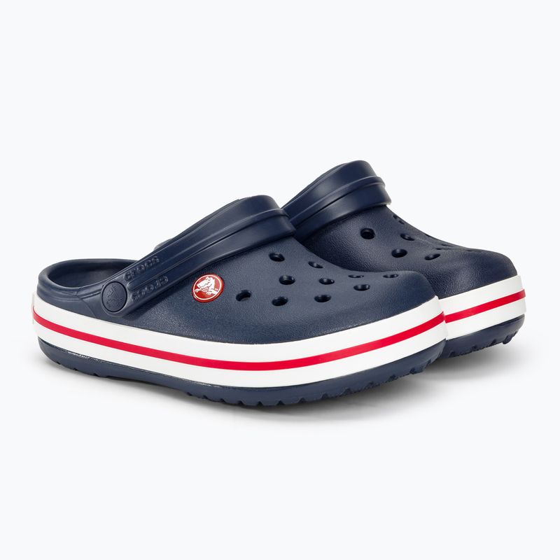 Detské žabky Crocs Crocband Clog navy/red 5