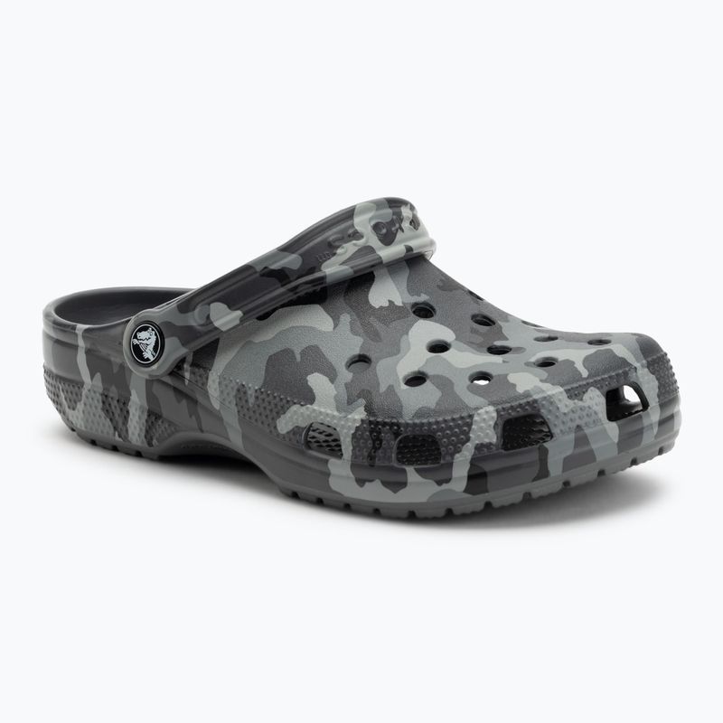 Žabky Crocs Classic Printed Camo Clog slate grey/multi
