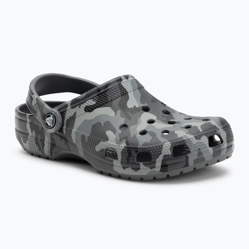 Žabky Crocs Classic Printed Camo Clog slate grey/multi 2