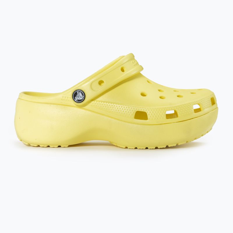 Dámske šľapky Crocs Classic Platform Clog banana 4