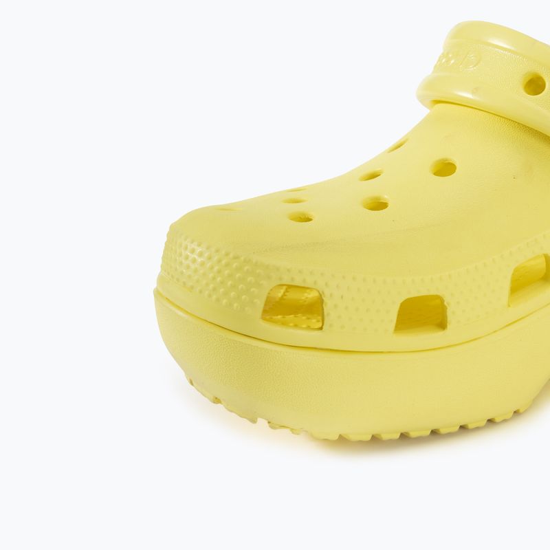 Dámske šľapky Crocs Classic Platform Clog banana 8
