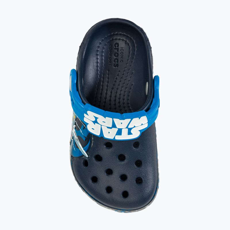 Detské šľapky Crocs Fun Lab Luke Skywalker Lights Clog navy 6