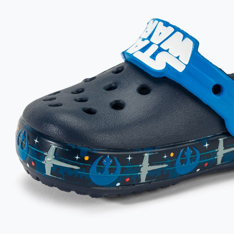 Detské šľapky Crocs Fun Lab Luke Skywalker Lights Clog navy 8