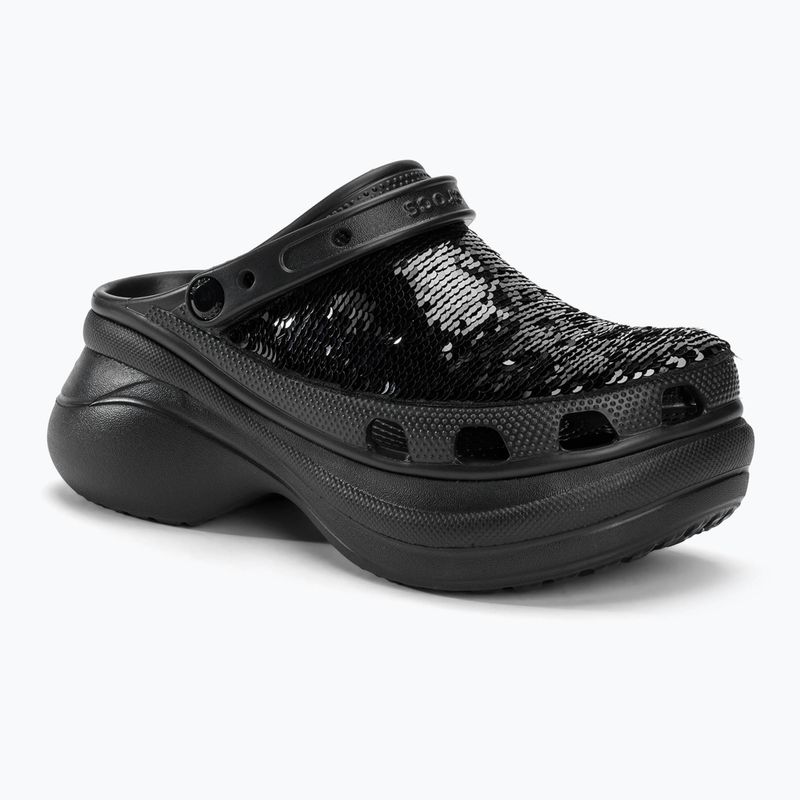 Šľapky dámske ,sandále, Crocs Classic Bae Sequin black/multi
