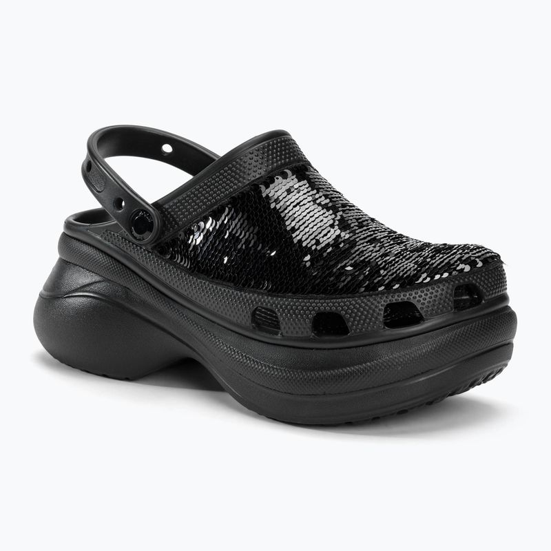Šľapky dámske ,sandále, Crocs Classic Bae Sequin black/multi 2