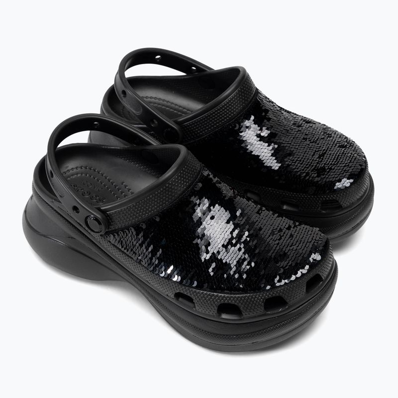 Šľapky dámske ,sandále, Crocs Classic Bae Sequin black/multi 5