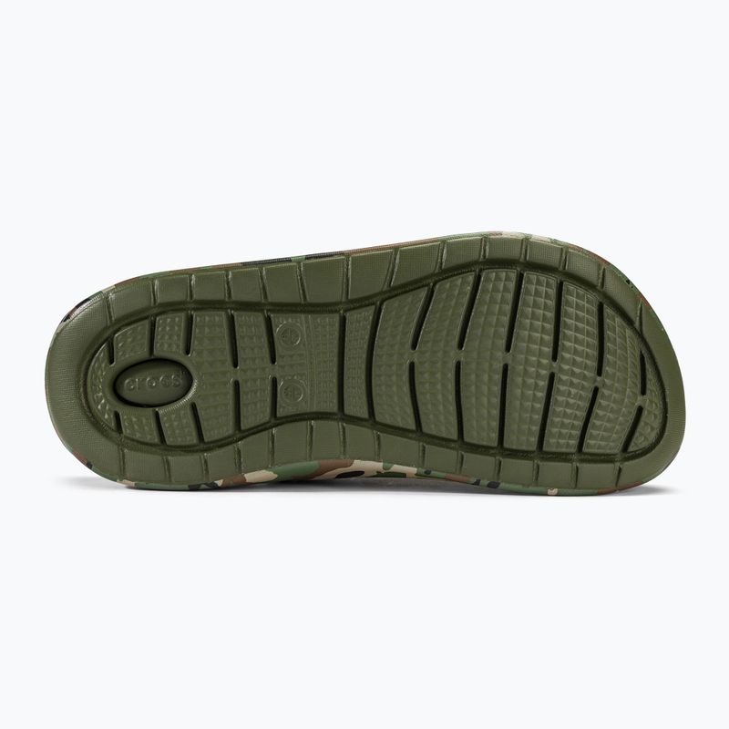 Šľapky Crocs LiteRide Printed Camo Clog black/multi 5