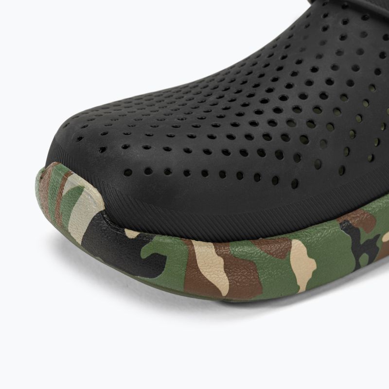 Šľapky Crocs LiteRide Printed Camo Clog black/multi 8