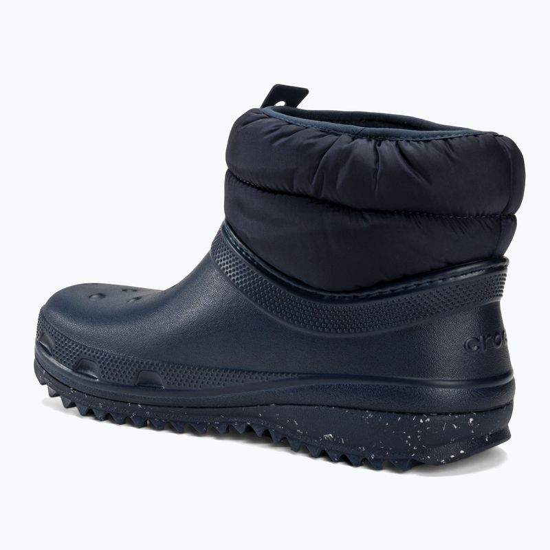 Dámske snehové topánky Crocs Classic Neo Puff Shorty navy 3