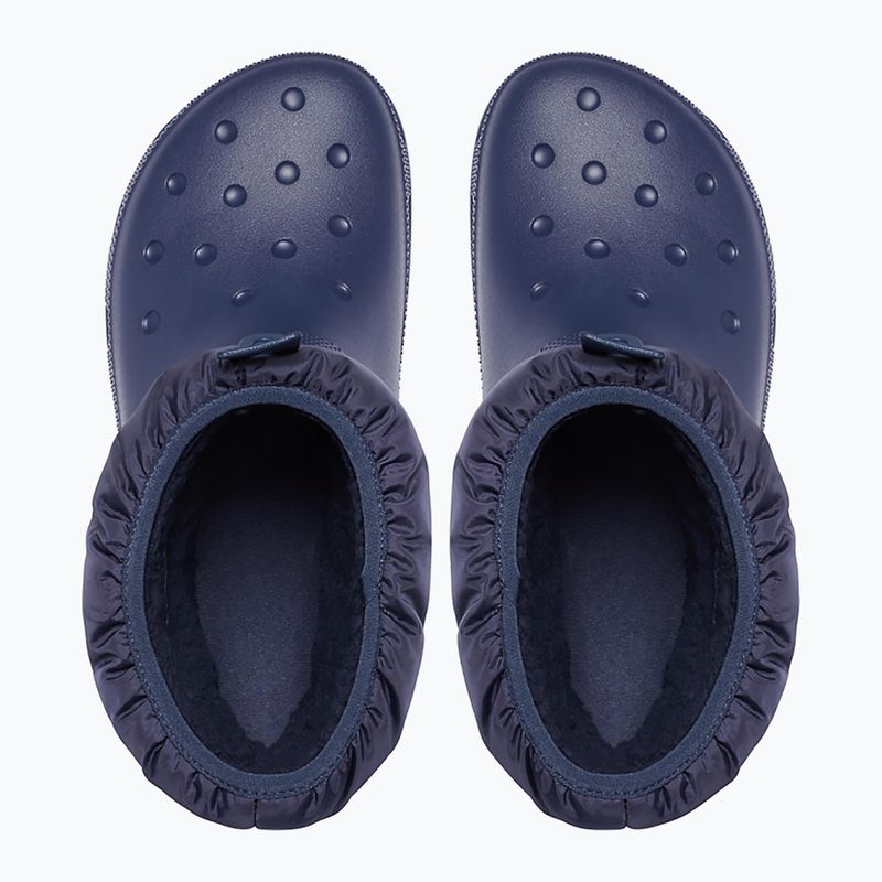 Dámske snehové topánky Crocs Classic Neo Puff Shorty navy 11