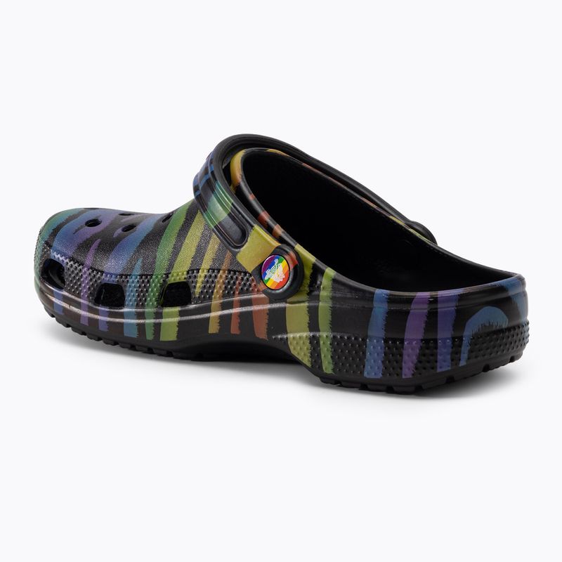 Dámske žabky Crocs Classic Seasonal Printed zebra rainbow 4