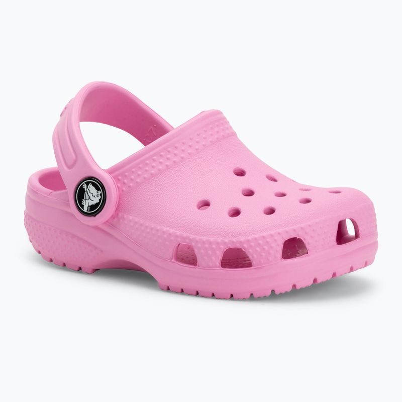 Detské nazúvaky Crocs Classic Clog Toddler taffy pink 2