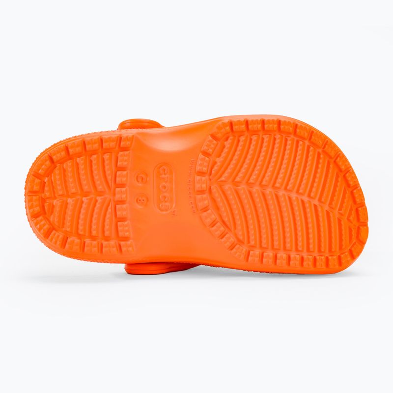 Šľapky detské ,sandále, Crocs Classic Clog T orange zing 5